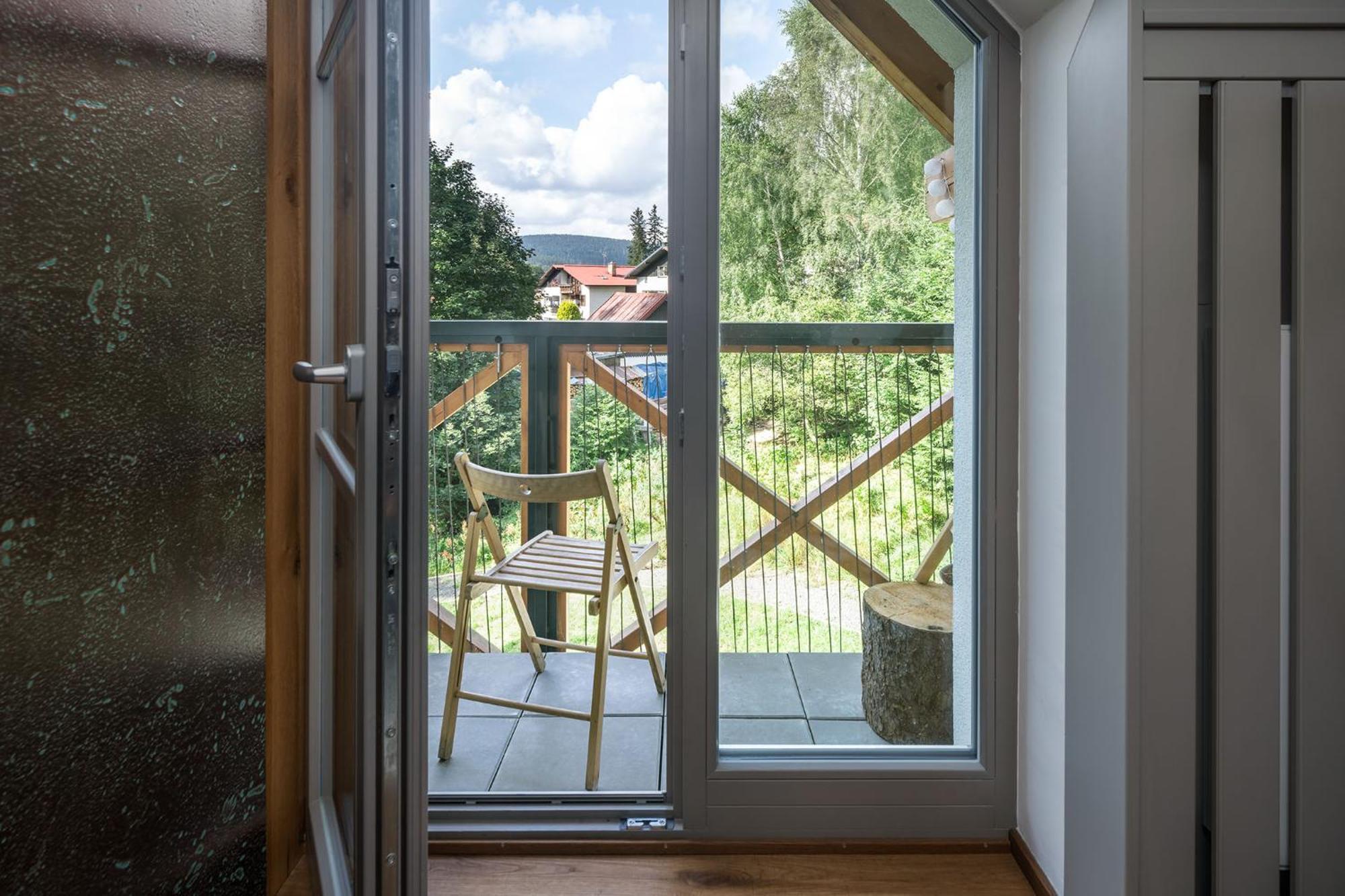 Peaceful, Cozy Designer Mountain Studio Harrachov Eksteriør billede
